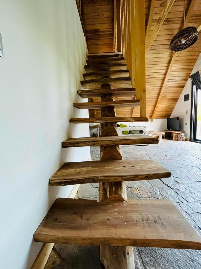 Unique Wooden Villa With Pool أوليمبياذا المظهر الخارجي الصورة