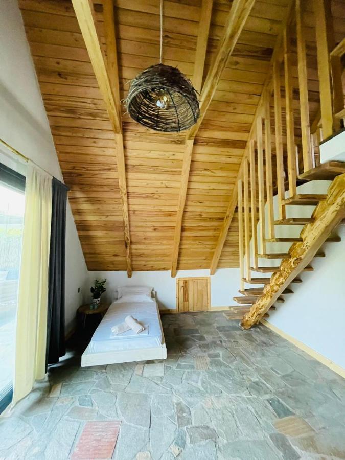 Unique Wooden Villa With Pool أوليمبياذا المظهر الخارجي الصورة